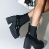 Boots * | Princess Polly Denver Boots Black