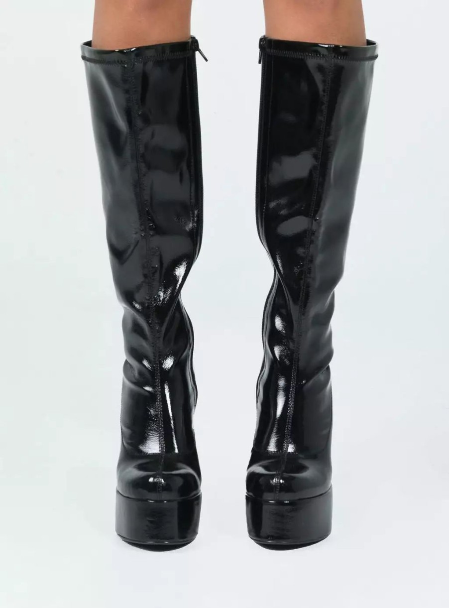 Boots * | Princess Polly Temptation Boots Black