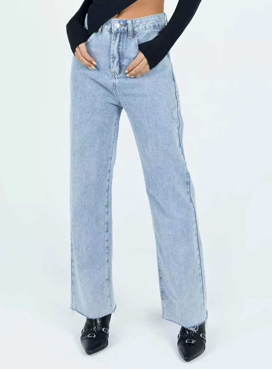 Jeans * | Princess Polly Kalinda Denim Jeans