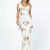 Maxi & Midi Dresses * | Princess Polly Lower Impact Cisco Maxi Dress White Multi