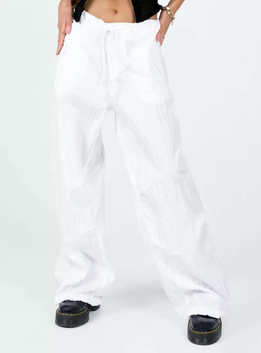 Pants * | Motel Chute Trousers Ivory