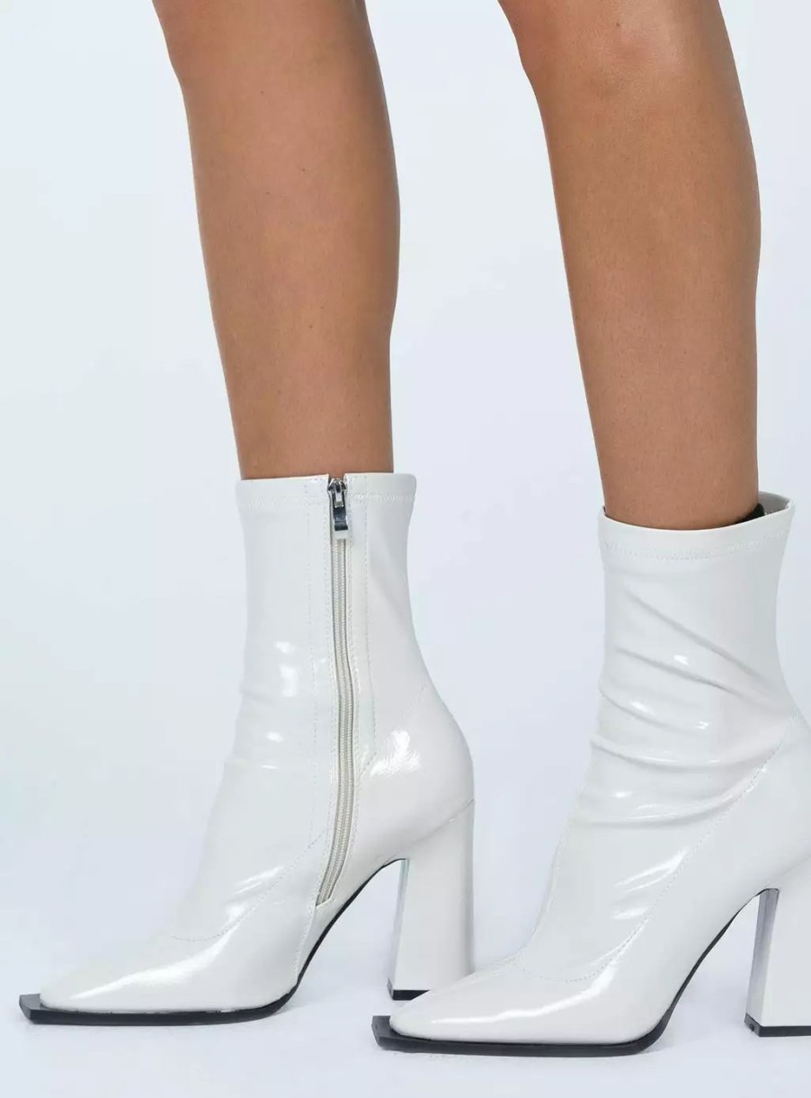 Boots * | Princess Polly Barcelona Boot White