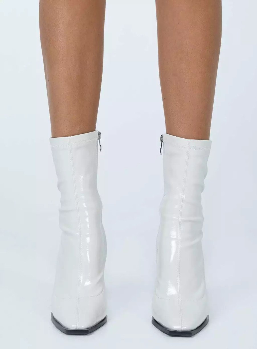 Boots * | Princess Polly Barcelona Boot White