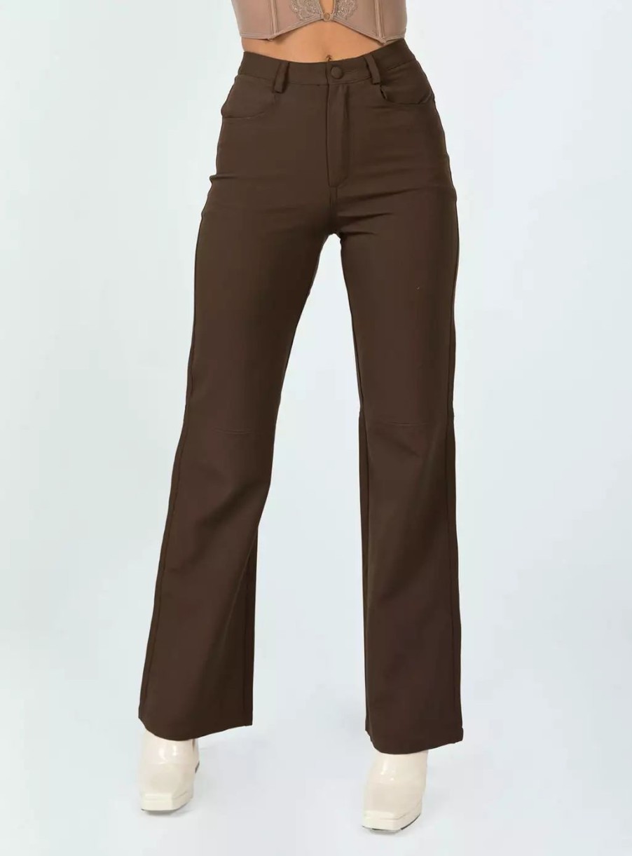 Pants * | Princess Polly Lulu Pants Brown