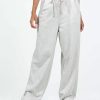 Pants * | Princess Polly Lanter Pants Grey Marle