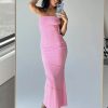 Maxi & Midi Dresses * | Princess Polly Oscar Midi Dress Pink