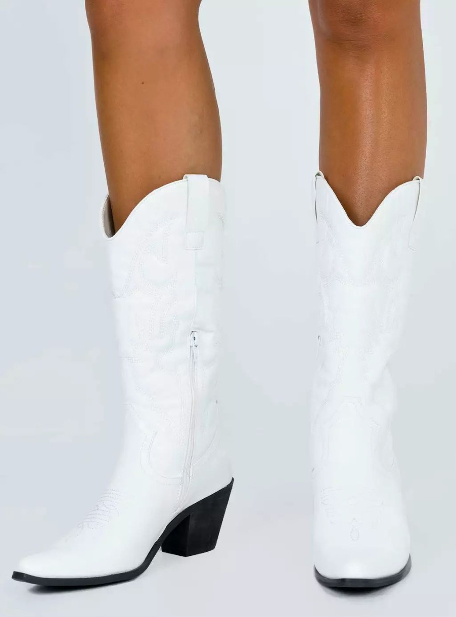 Boots * | Therapy Clayton White Boots