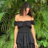 Playsuits * | Princess Polly Lower Impact The Love Galore Romper Black