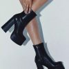 Boots * | Princess Polly Lower Impact Garvie Platform Boots Black