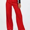 Pants * | Princess Polly Lower Impact Archer Pants Red