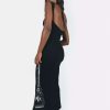 Maxi & Midi Dresses * | Princess Polly Lower Impact Smythe Maxi Dress Black