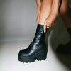 Boots * | Windsor Smith Found Black Stretch Sock Boot