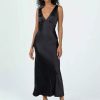 Maxi & Midi Dresses * | Princess Polly Lower Impact Nellie Maxi Dress Black