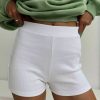 Shorts * | Princess Polly Lower Impact Bailey Bike Short White