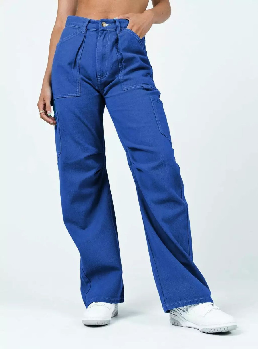 Jeans * | Lioness Miami Vice Pants Blue